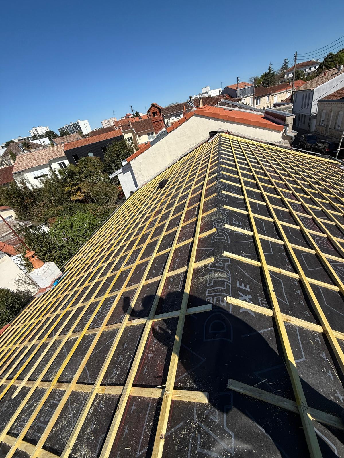 Réfection toit à Blanquefort, réalisation Tourny Couverture (Gironde)