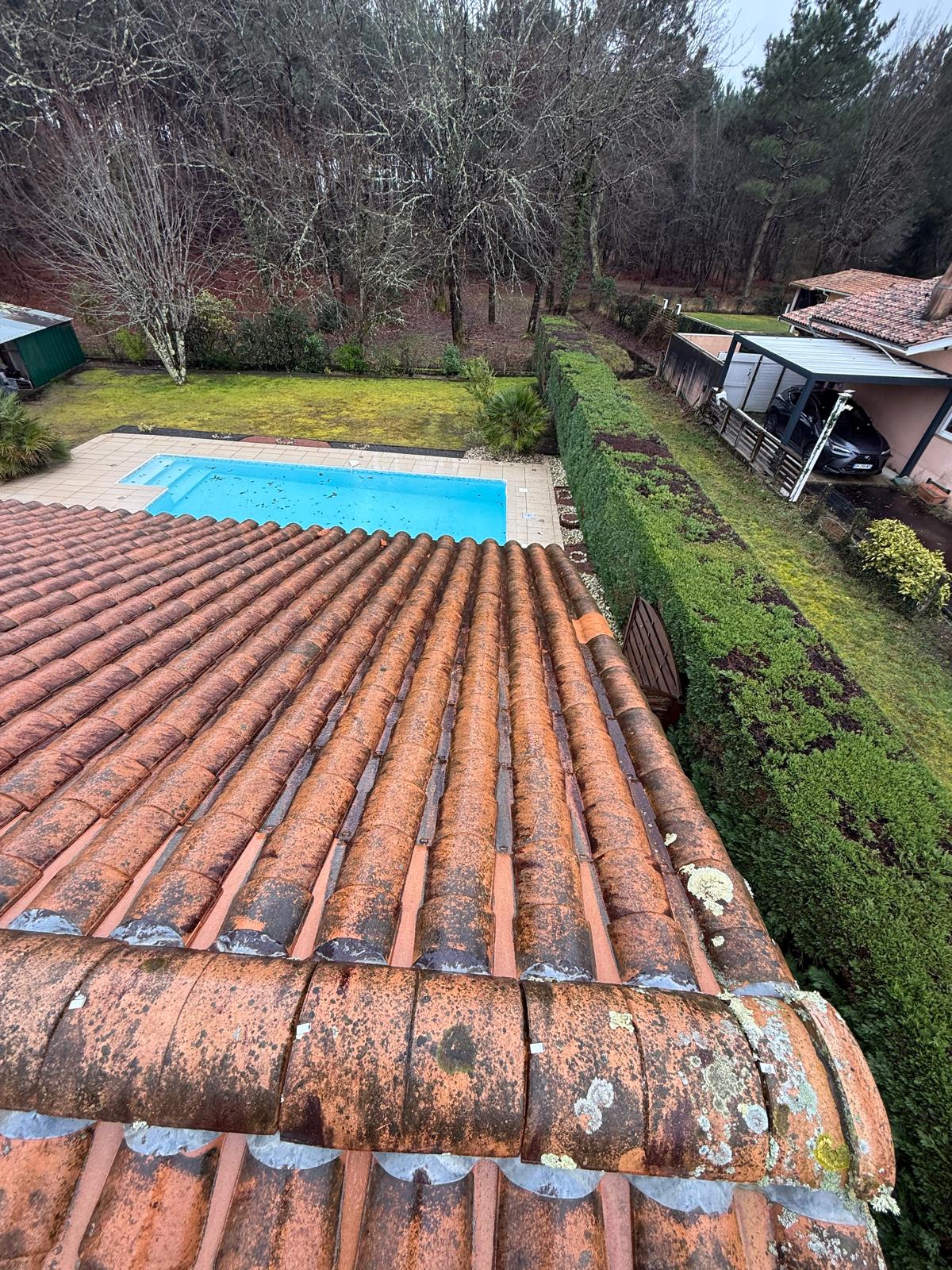 Arêtier tuile à Bassens, réalisation Tourny Couverture (Gironde)